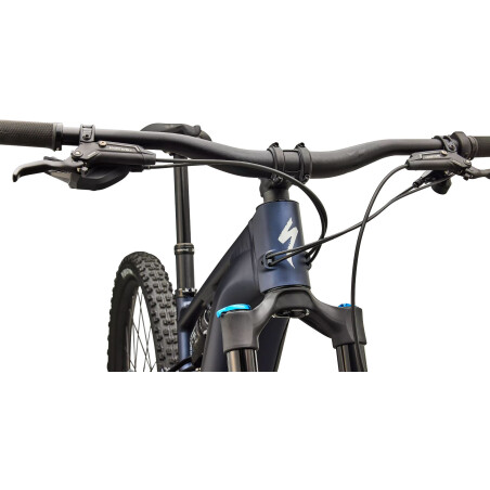 Specialized Turbo Levo R Comp Alloy 840 Wh E-Bike Fully Satin Metallic Deep Marine/Shadow Silver