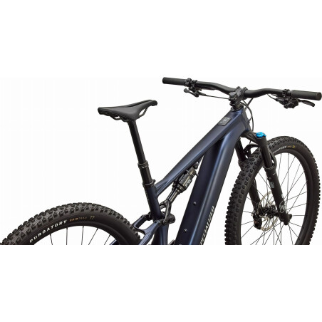 Specialized Turbo Levo R Comp Alloy 840 Wh E-Bike Fully Satin Metallic Deep Marine/Shadow Silver