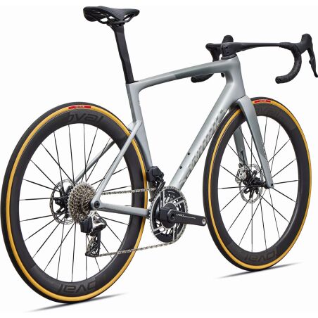 Specialized S-Works Tarmac SL9 AXS Rennrad Diamant 28" Satin Silver Dust/Gloss Chrome