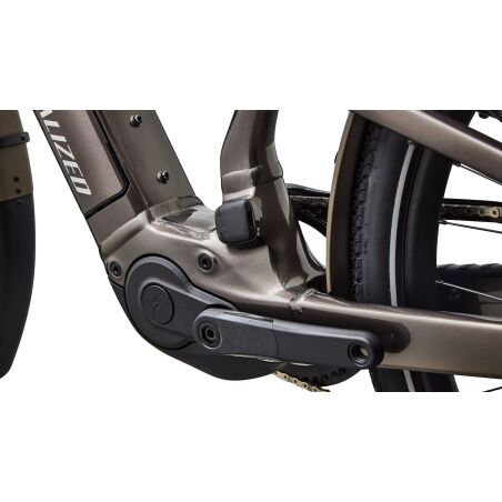 Specialized Turbo Vado 3 EVO 6.0 NB 840 Wh E-Bike Diamant 27,5" Gloss Warm Smoke Metallic/Satin Brushed Chrome