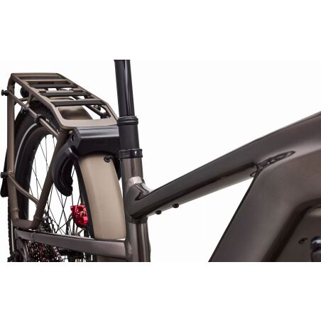 Specialized Turbo Vado 3 EVO 6.0 NB 840 Wh E-Bike Diamant 27,5" Gloss Warm Smoke Metallic/Satin Brushed Chrome