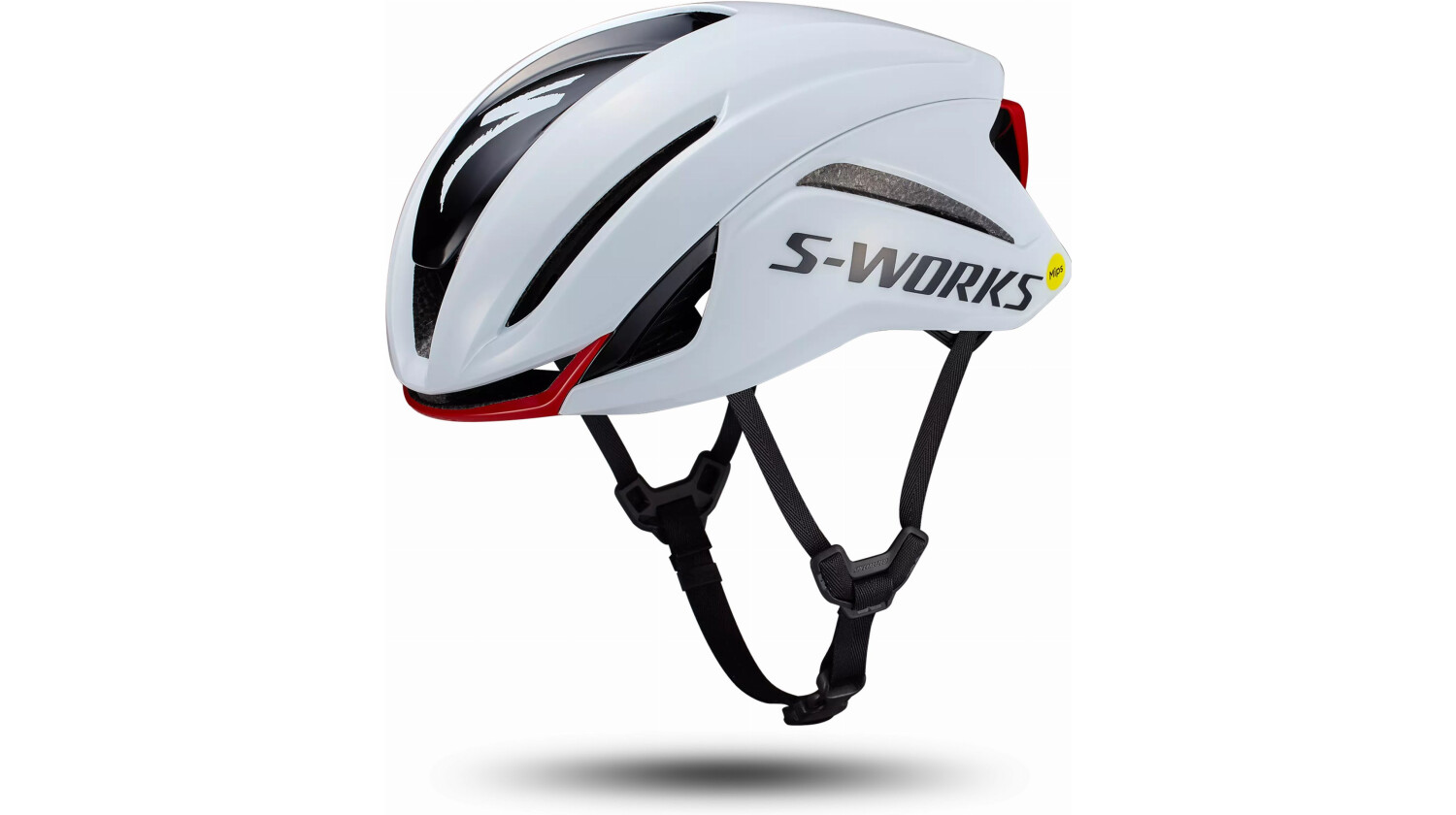 Specialized S-Works Evade 4 Mips Rennrad-Helm white/red