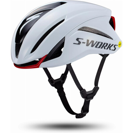 Specialized S-Works Evade 4 Mips Rennrad-Helm white/red