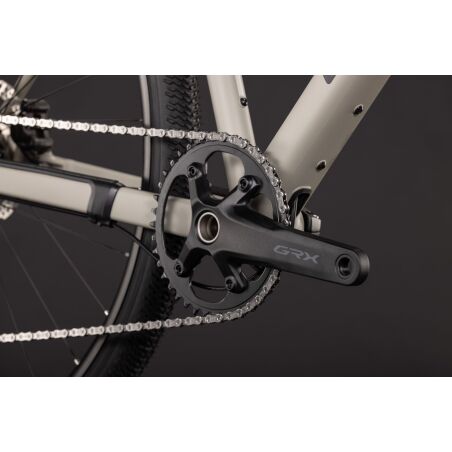 Cube Nuroad EX Gravelbike Diamant oatgrey&acute;n&acute;black