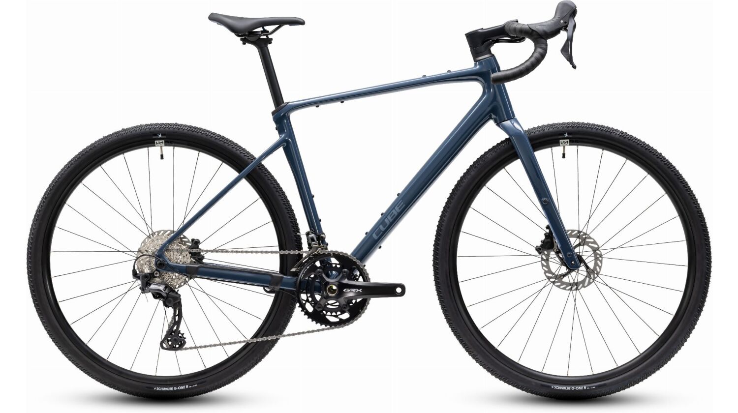 Cube Nuroad Race Gravelbike Diamant 28" inkgrey´n´grey