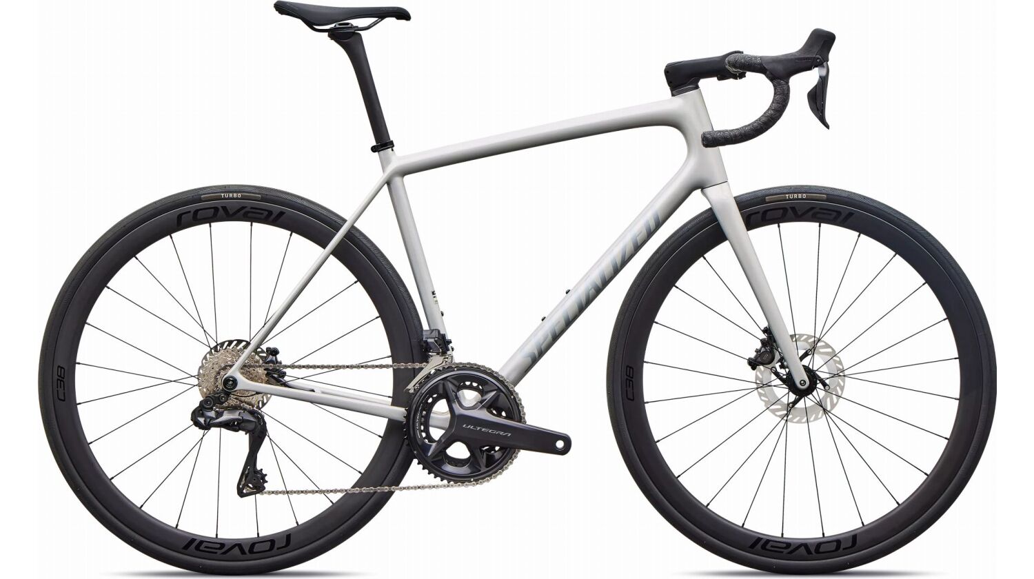 Specialized Aethos 2 Expert DI2 Rennrad Diamant 28" Dolomite Metallic/Shadow Silver