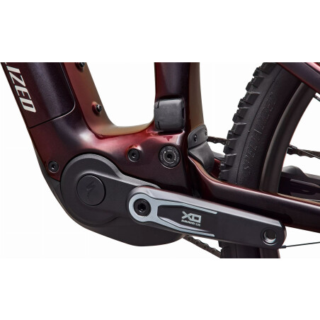 Specialized Turbo Levo R Pro 840 Wh E-Bike Fully 29" Gloss Black Red Chameleon/Dolomite