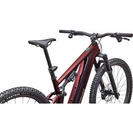 Specialized Turbo Levo R Pro 840 Wh E-Bike Fully 29" Gloss Black Red Chameleon/Dolomite