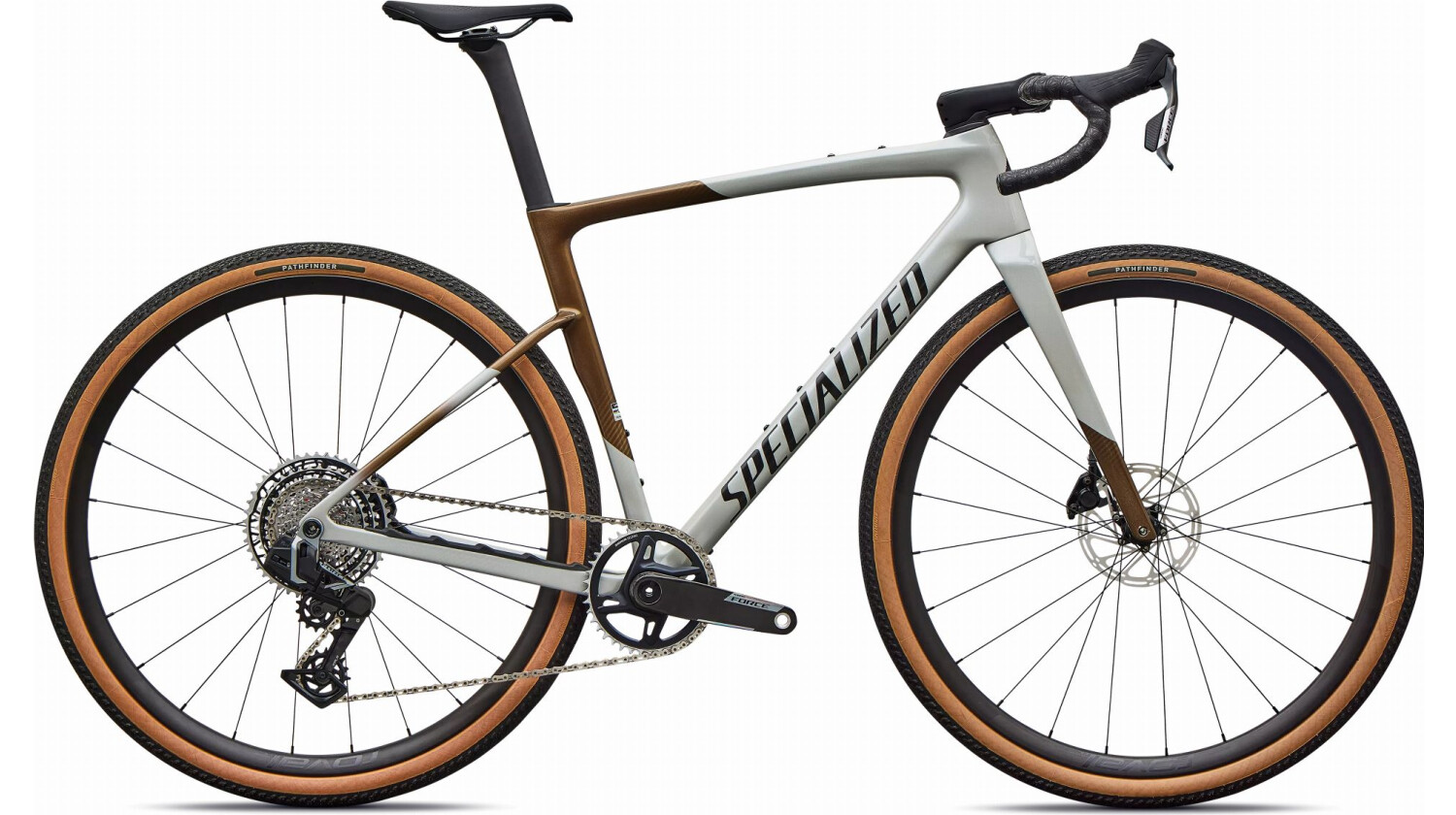 Specialized Crux 5 Expert Gravelbike Diamant 28" Burnt Gold/dolomite Metallic/obsidian Metallic
