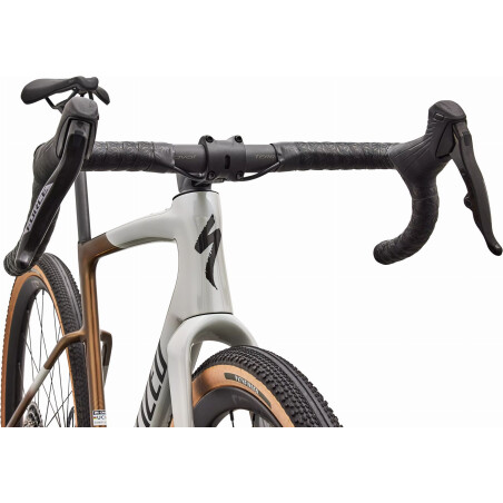 Specialized Crux 5 Expert Gravelbike Diamant 28" Burnt Gold/dolomite Metallic/obsidian Metallic