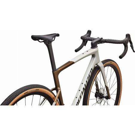 Specialized Crux 5 Expert Gravelbike Diamant 28" Burnt Gold/dolomite Metallic/obsidian Metallic