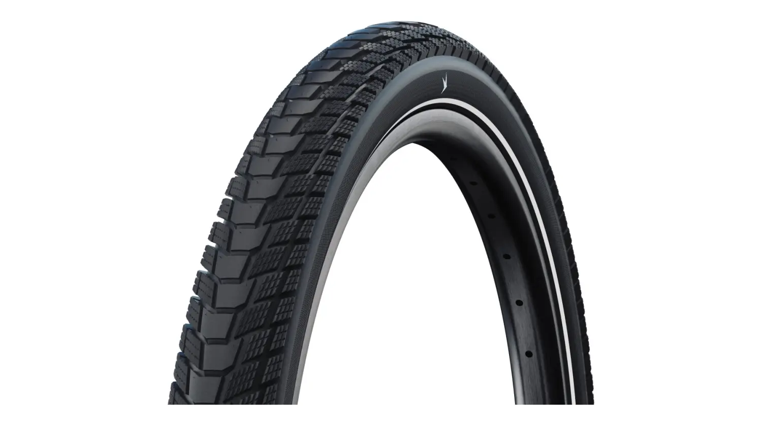 Schwalbe Pick-Up Addix E Performance Line, Tube, Drahtreifen 26" TwinSkin, Super Defense black-reflex