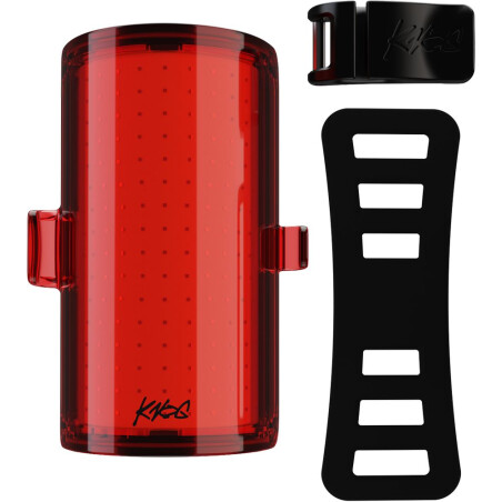 Knog Cobber R&uuml;cklicht 50 Lumen StVZO rote LED schwarz