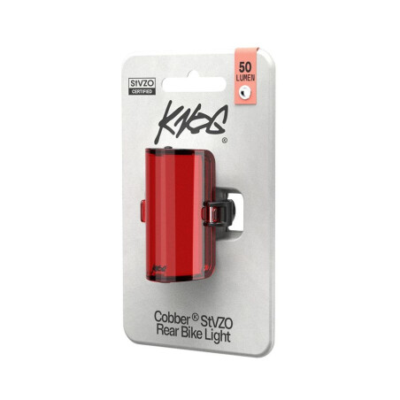 Knog Cobber R&uuml;cklicht 50 Lumen StVZO rote LED schwarz