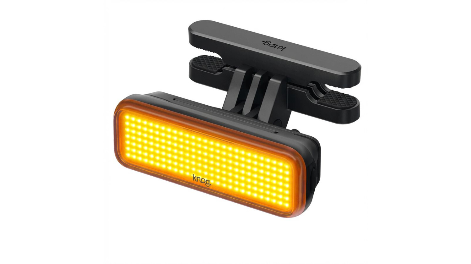 Knog Blinder Link Rücklicht StVZO 35 Lumen, Rote LED, für horizontale Montage am Sattel oder Gepäckträger black
