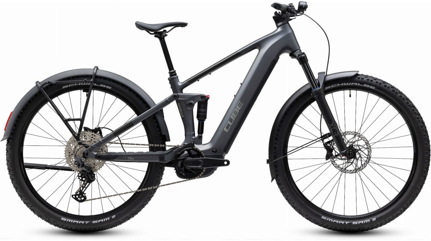 Cube Stereo Hybrid One22 Pro FE 800 Wh E-Bike Fully slabgrey´n´chrome