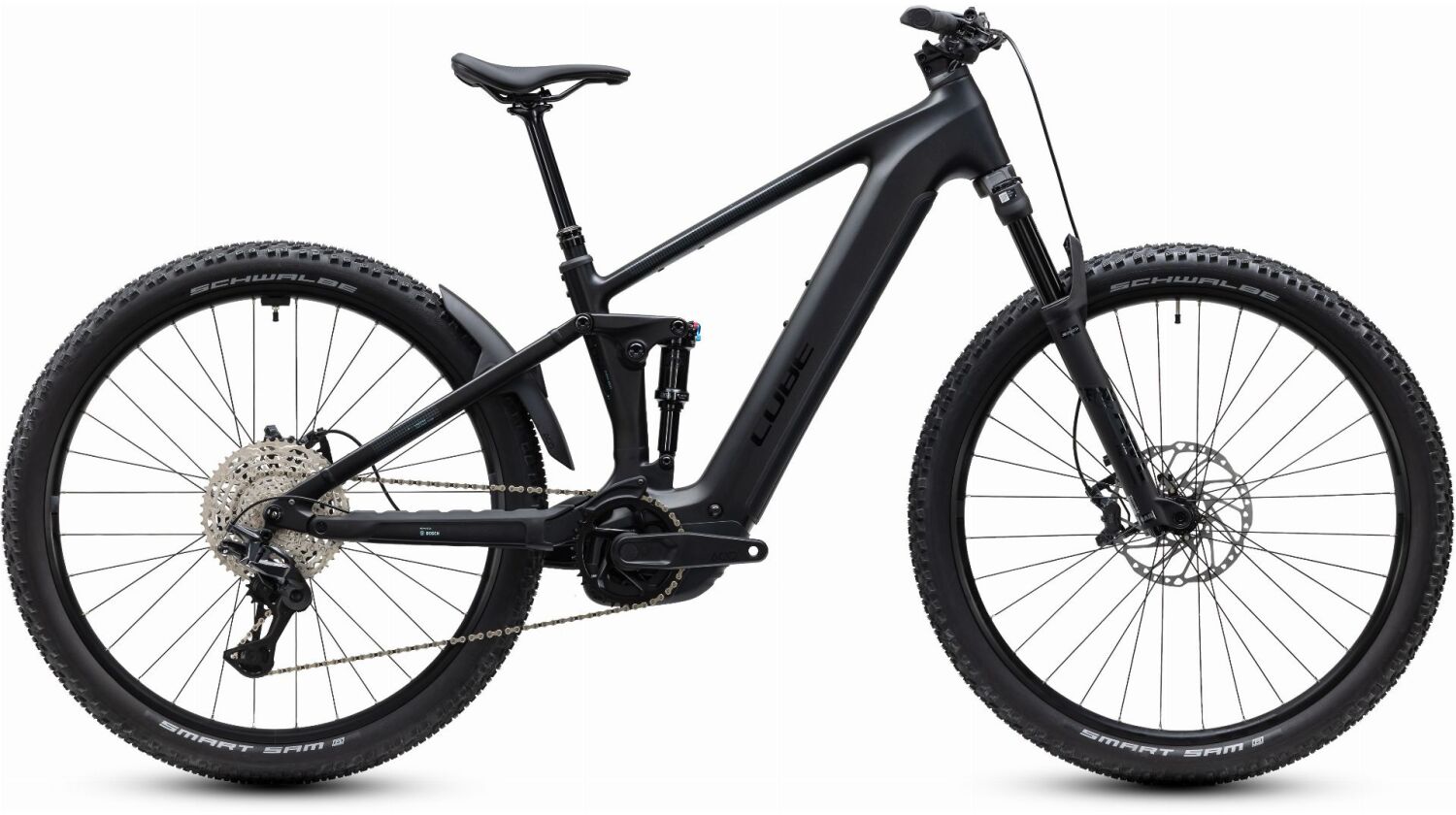 Cube Stereo Hybrid One22 SLX 800 Wh E-Bike Fully silverdust´n´chrome