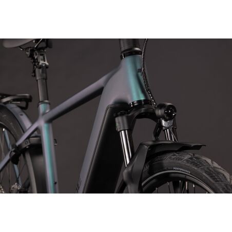 Cube Kathmandu Hybrid Pro 800 Wh E-Bike Diamant 28" smaragdgrey&acute;n&acute;black