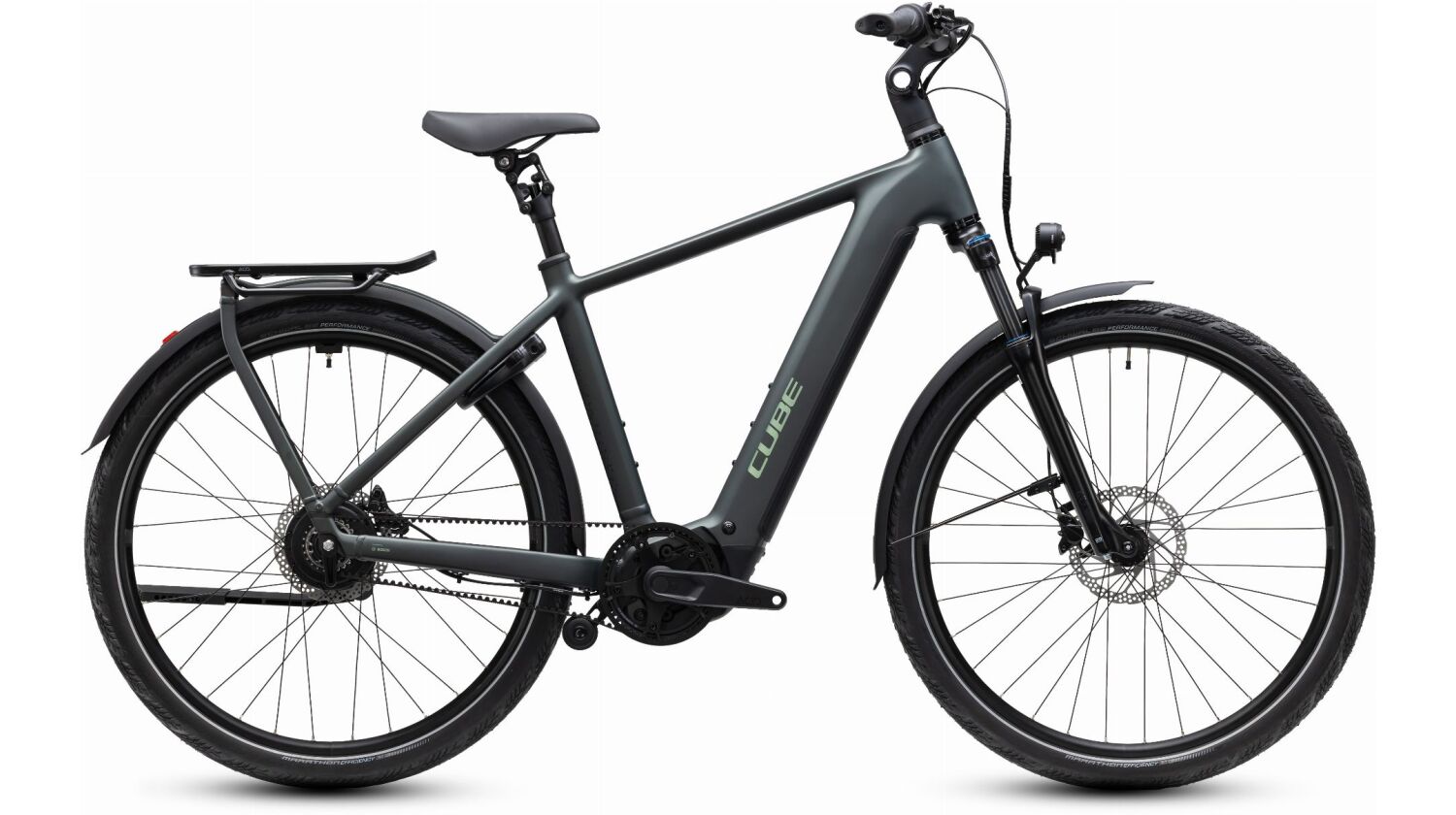 Cube Kathmandu Hybrid Deluxe Pro 800 Wh E-Bike Diamant 28" blackforest´n´chrome