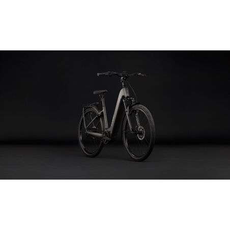 Cube Kathmandu Hybrid Deluxe Pro 800 Wh E-Bike Easy Entry 28" blackforest&acute;n&acute;chrome