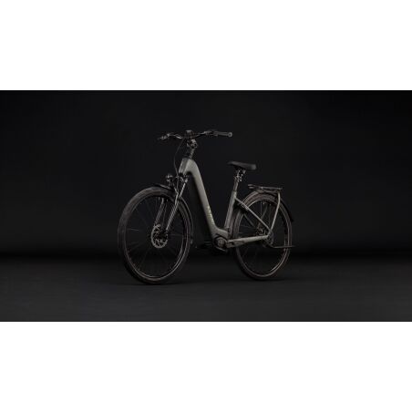 Cube Kathmandu Hybrid Deluxe Pro 800 Wh E-Trekkingbike Easy Entry 28" blackforest&acute;n&acute;chrome