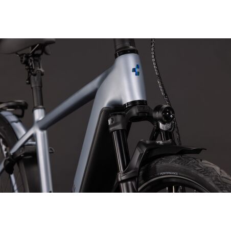 Cube Kathmandu Hybrid EXC 800 Wh E-Bike Diamant 28" slategrey&acute;n&acute;chrome