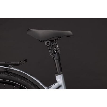 Cube Kathmandu Hybrid EXC 800 Wh E-Bike Easy Entry 28" slategrey&acute;n&acute;chrome
