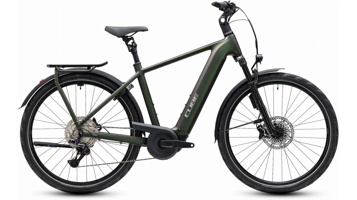 Cube Kathmandu Hybrid EXC 800 Wh E-Bike Diamant 28" stellar´n´chrome