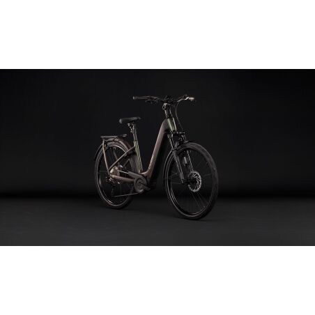 Cube Kathmandu Hybrid EXC 800 Wh E-Bike Easy Entry 28" stellar&acute;n&acute;chrome