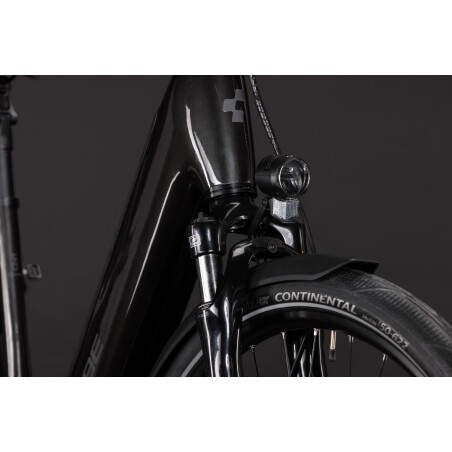 Cube Supreme Hybrid Comfort One 600 Wh E-Bike Easy Entry gunmetal&acute;n&acute;reflex