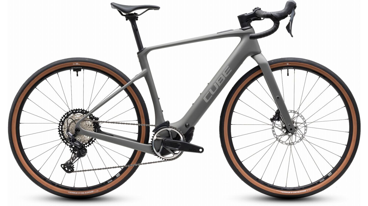 Cube Nuroad Hybrid C:62 Race 400X Wh E-Gravel Rad Diamant 28" oldgrey´n´grey