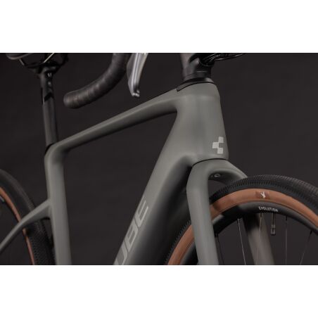 Cube Nuroad Hybrid C:62 Race 400X Wh E-Gravel Rad Diamant 28" oldgrey&acute;n&acute;grey