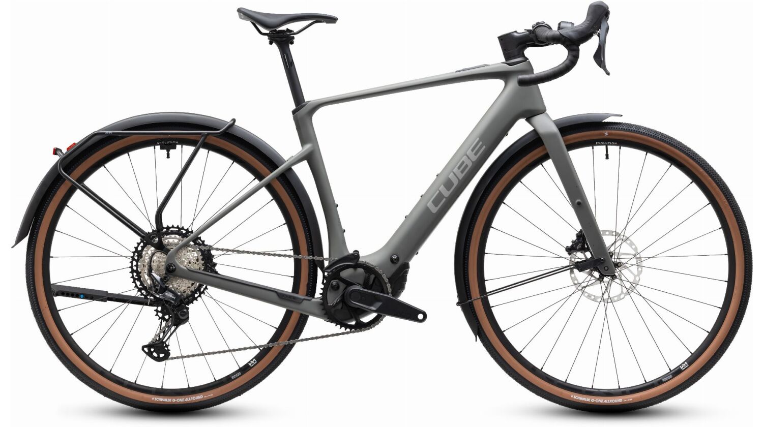 Cube Nuroad Hybrid C:62 Race FE 400X Wh E-Gravel Rad Diamant 28" oldgrey´n´grey