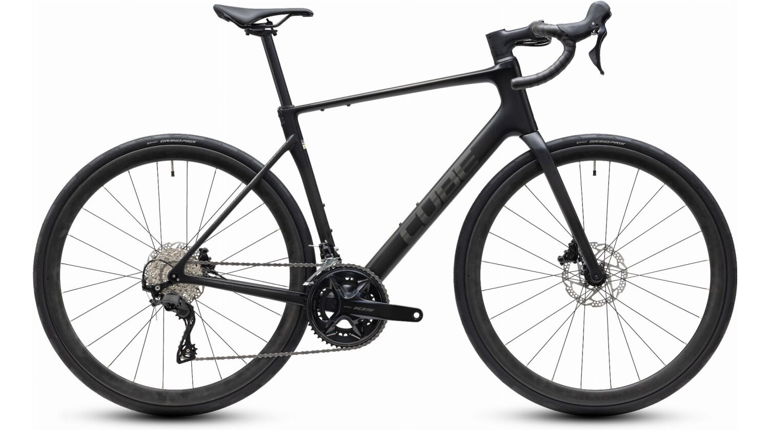 Cube Attain C:62 Race Rennrad Diamant 28" carbon´n´coalchrome