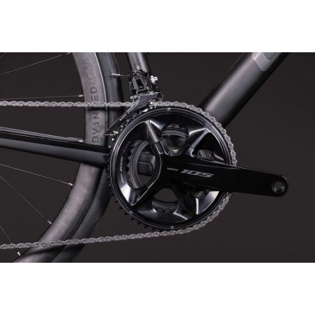 Cube Attain C:62 Race Rennrad Diamant 28" carbon&acute;n&acute;coalchrome