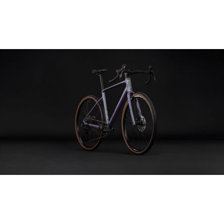 Cube Nuroad Pro Gravelbike Diamant mysticpurple&acute;n&acute;black