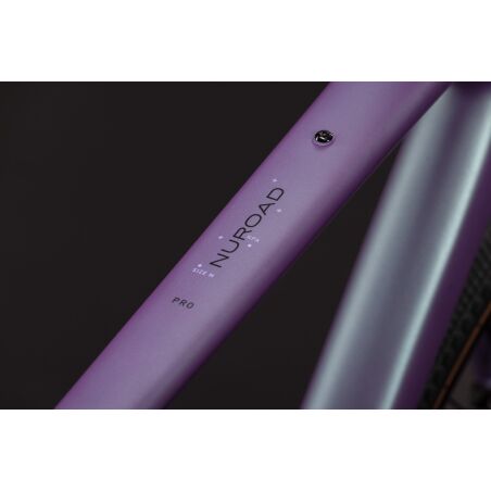 Cube Nuroad Pro Gravelbike Diamant mysticpurple&acute;n&acute;black