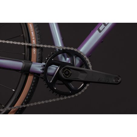 Cube Nuroad Pro Gravelbike Diamant mysticpurple&acute;n&acute;black