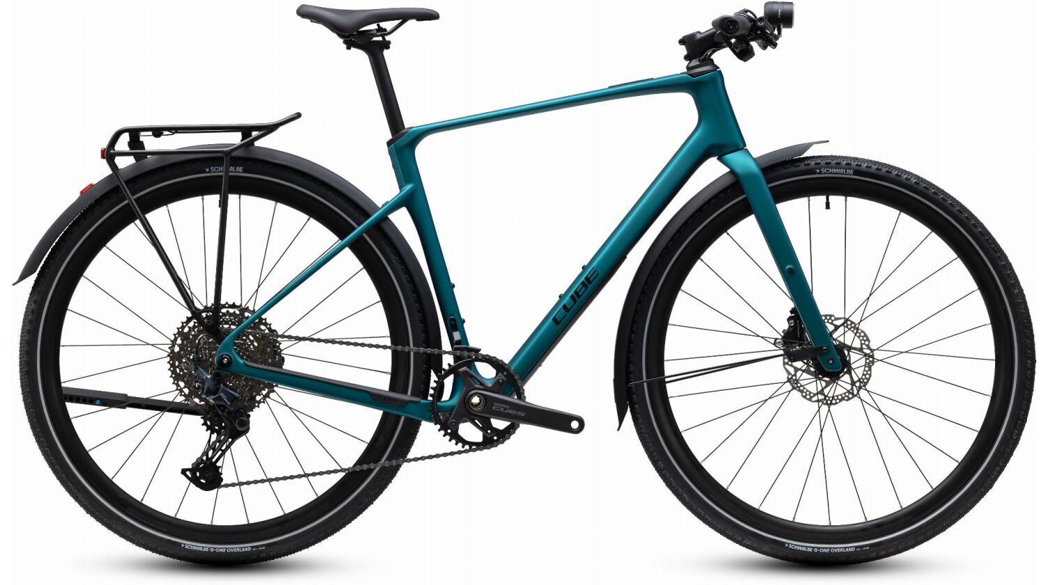 Cube Nulane C:62 SLX FE Fitnessbike Diamant 28" metallicpetrol´n´black