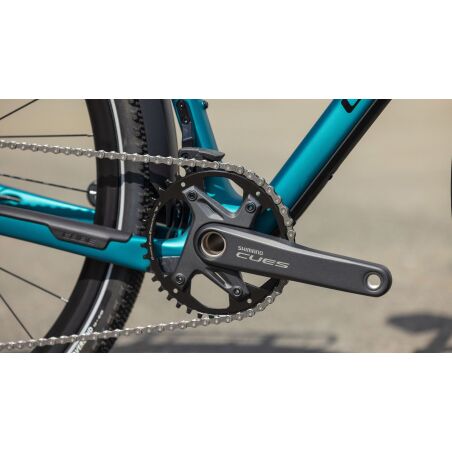 Cube Nulane C:62 SLX FE Fitnessbike Diamant 28" metallicpetrol&acute;n&acute;black
