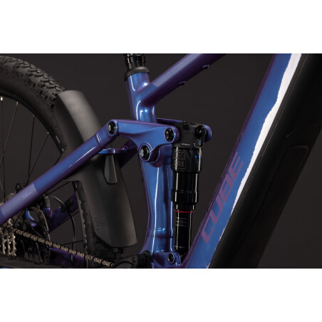 Cube Stereo Hybrid One44 Pro 800 Wh E-Bike Fully blueiris&acute;n&acute;purple