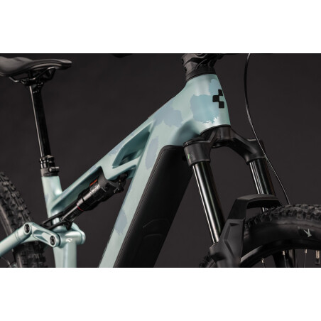 Cube Stereo Hybrid One44 HPC Pro 800 Wh E-Bike Fully pearlaqua&acute;n&acute;black