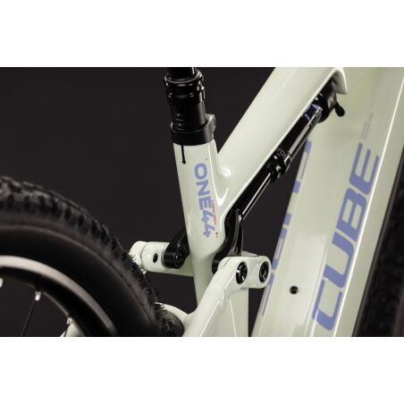 Cube Stereo Hybrid One44 HPC Race 800 Wh E-Bike Fully mellowyellow&acute;n&acute;lilac