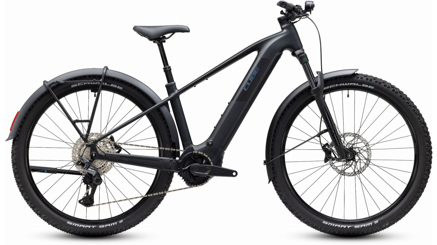 Cube Reaction Hybrid Pro FE 800 Wh E-Bike Hardtail Diamant silverdust´n´prism