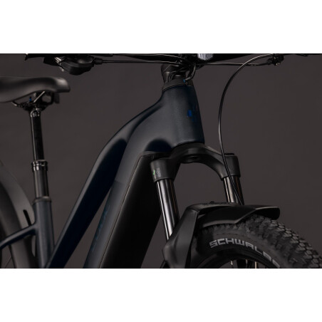 Cube Reaction Hybrid Pro FE 800 Wh E-Bike Hardtail Trapeze silverdust&acute;n&acute;prism