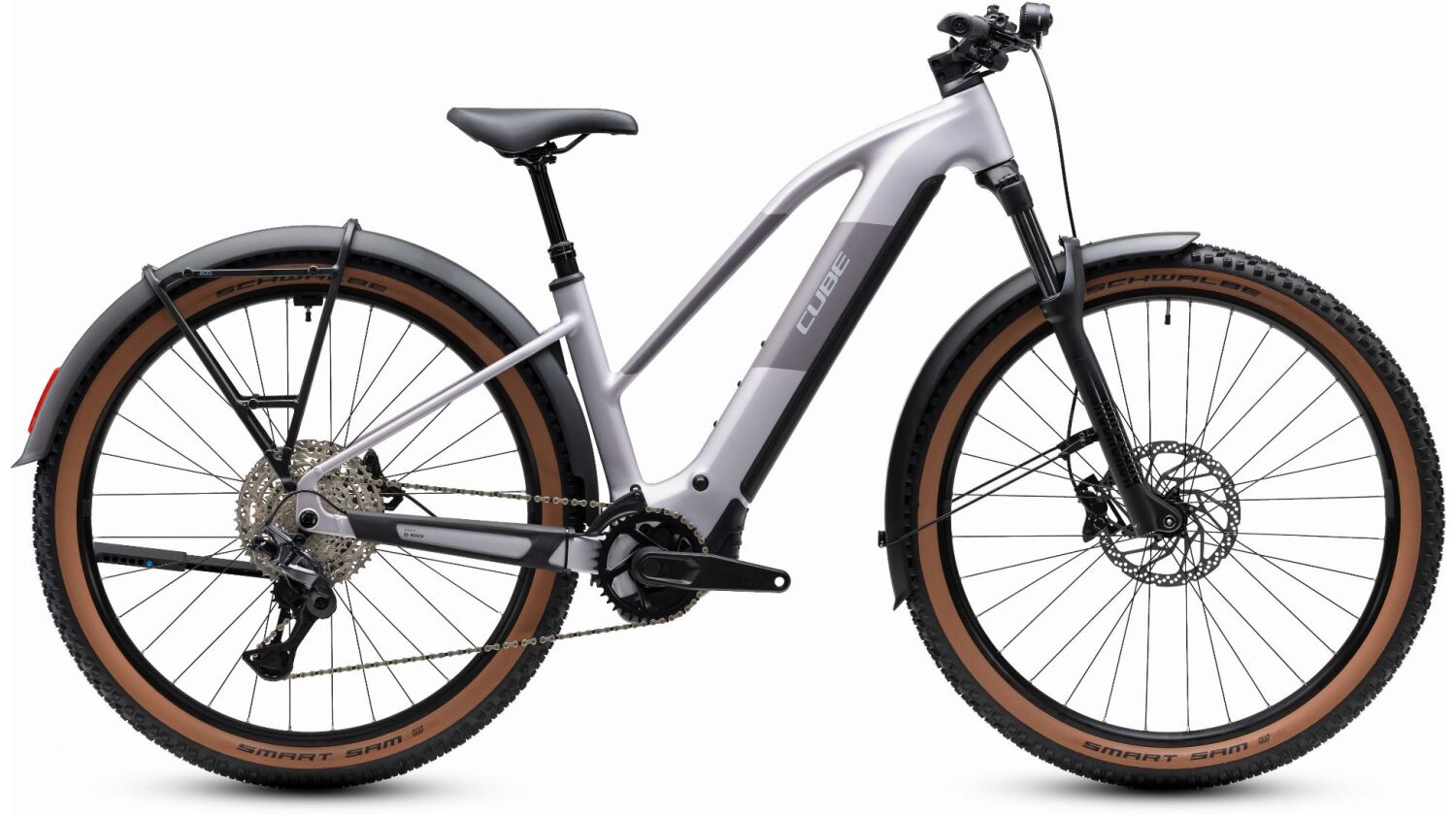 Cube Reaction Hybrid Pro FE 800 Wh E-Bike Hardtail Trapeze lilacbreeze´n´prizm