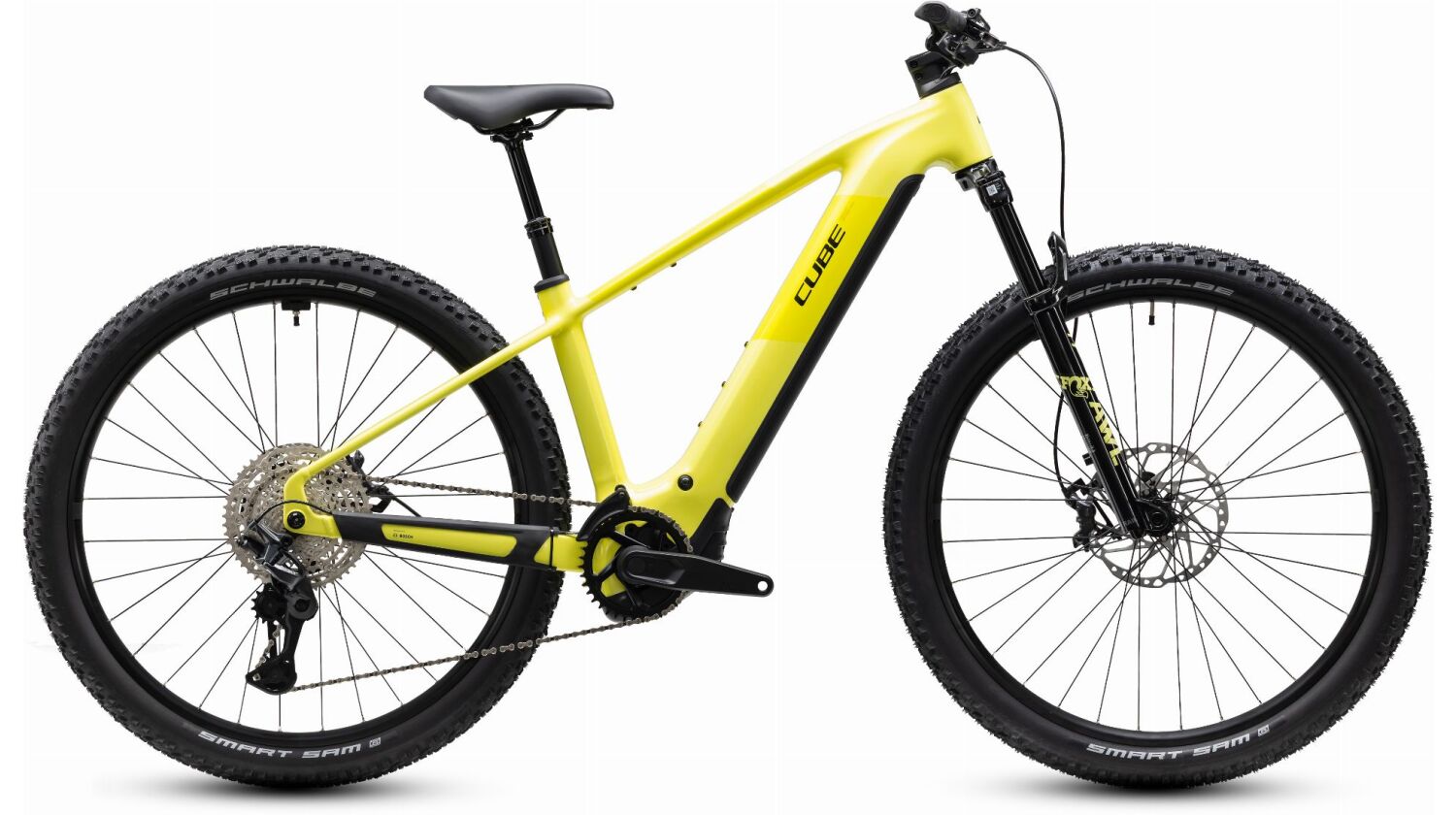 Cube Reaction Hybrid Race 800 Wh E-Bike Hardtail Diamant bananasplit´n´black