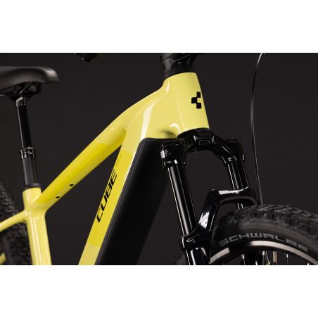 Cube Reaction Hybrid Race 800 Wh E-Bike Hardtail Diamant bananasplit&acute;n&acute;black