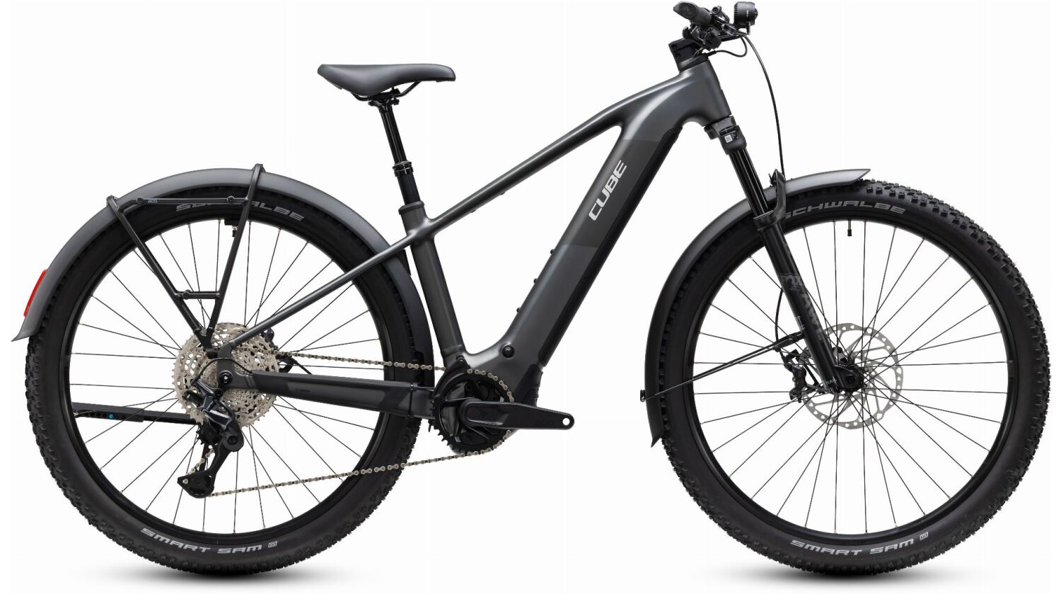 Cube Reaction Hybrid Race FE 800 Wh E-Bike Hardtail Diamant slabgrey´n´chrome