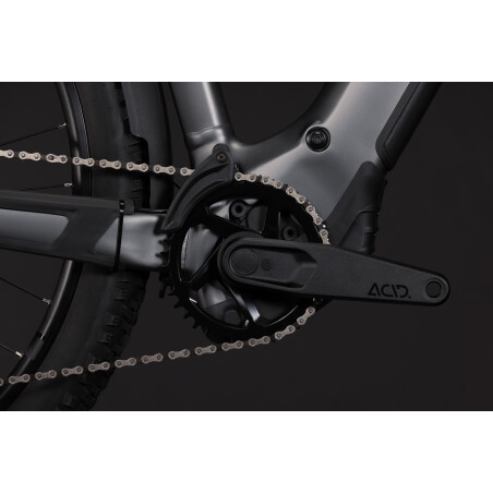 Cube Reaction Hybrid Race FE 800 Wh E-Bike Hardtail Diamant slabgrey&acute;n&acute;chrome